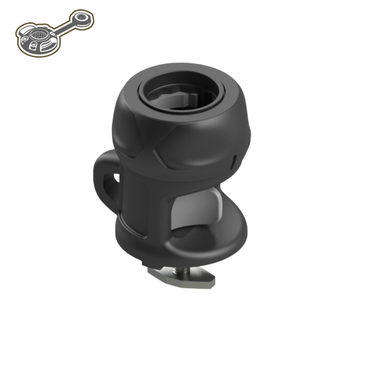 Support quickturn pour tablette et rail | Fasten Borika