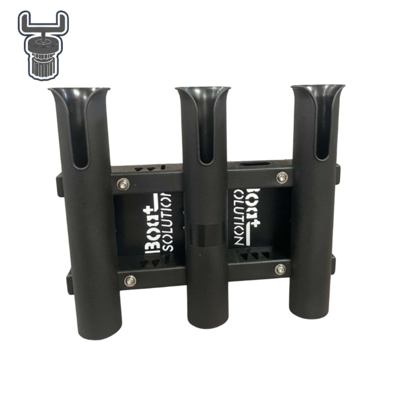 Support 3 cannes avec fixation Orientable Fasten Borika | Boat Solution France