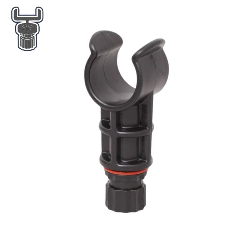 Support de pagaie/épuisette Ø 32-35 mm - Fasten Borika