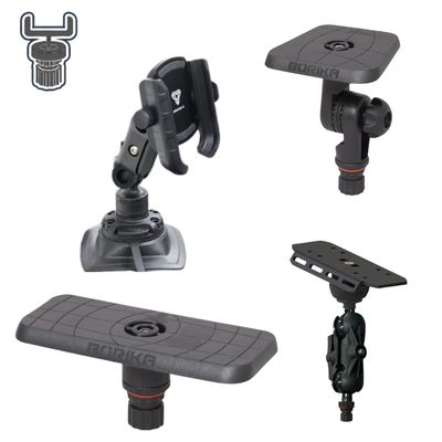 Support écran échosondeur et support téléphone Fasten Borika