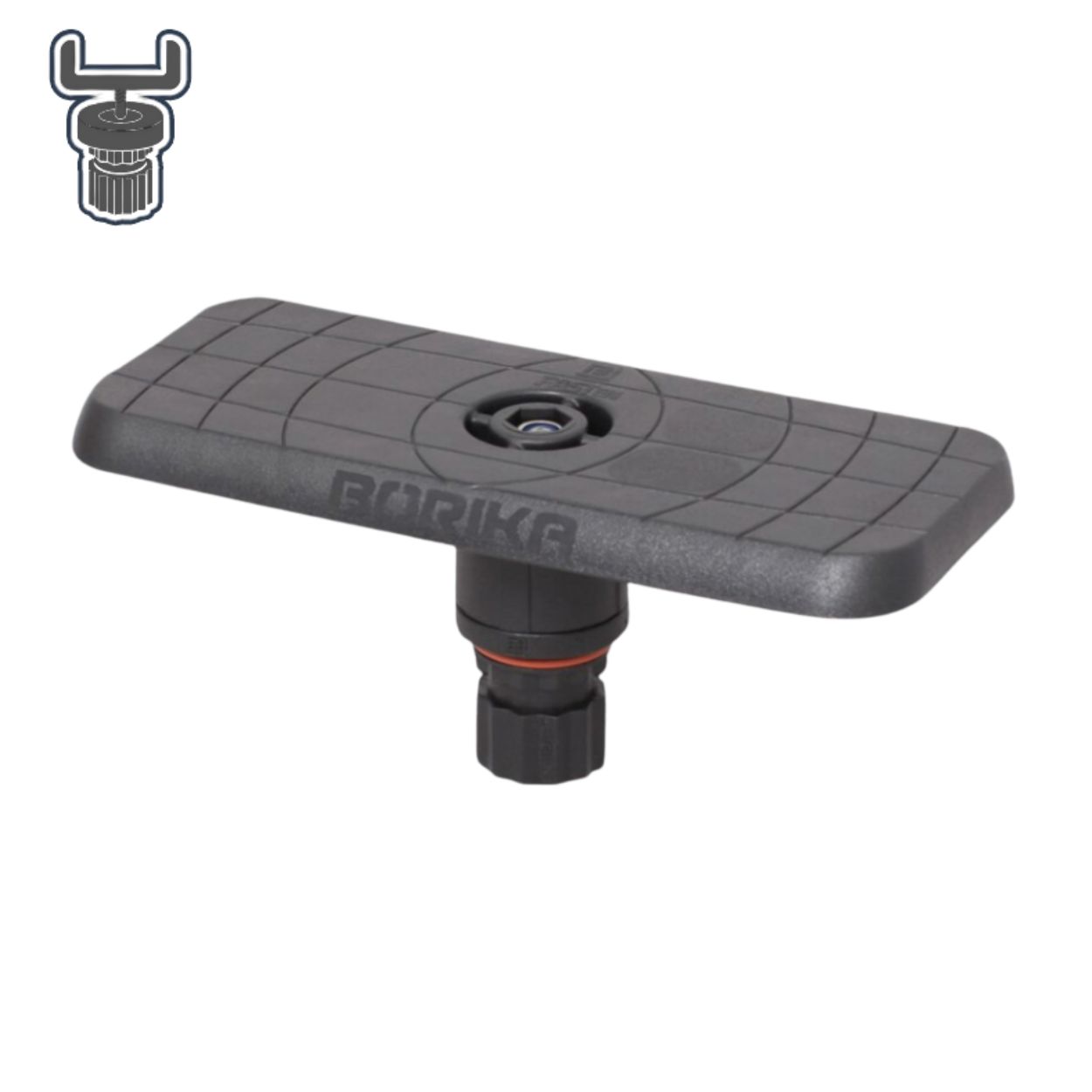 Tablette rectangulaire | Fasten Borika