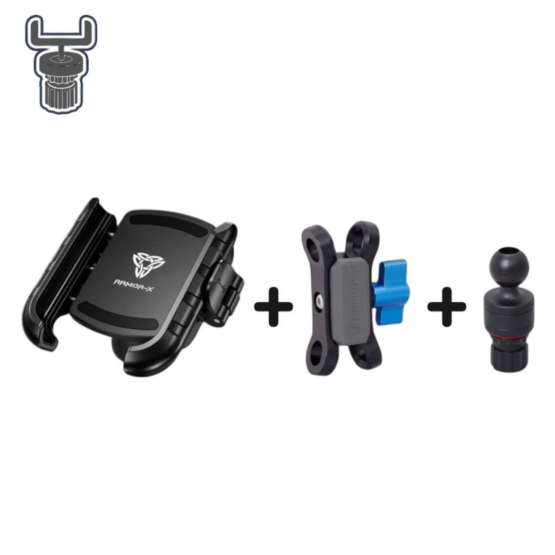 Kit support téléphone - compatible Fasten Borika