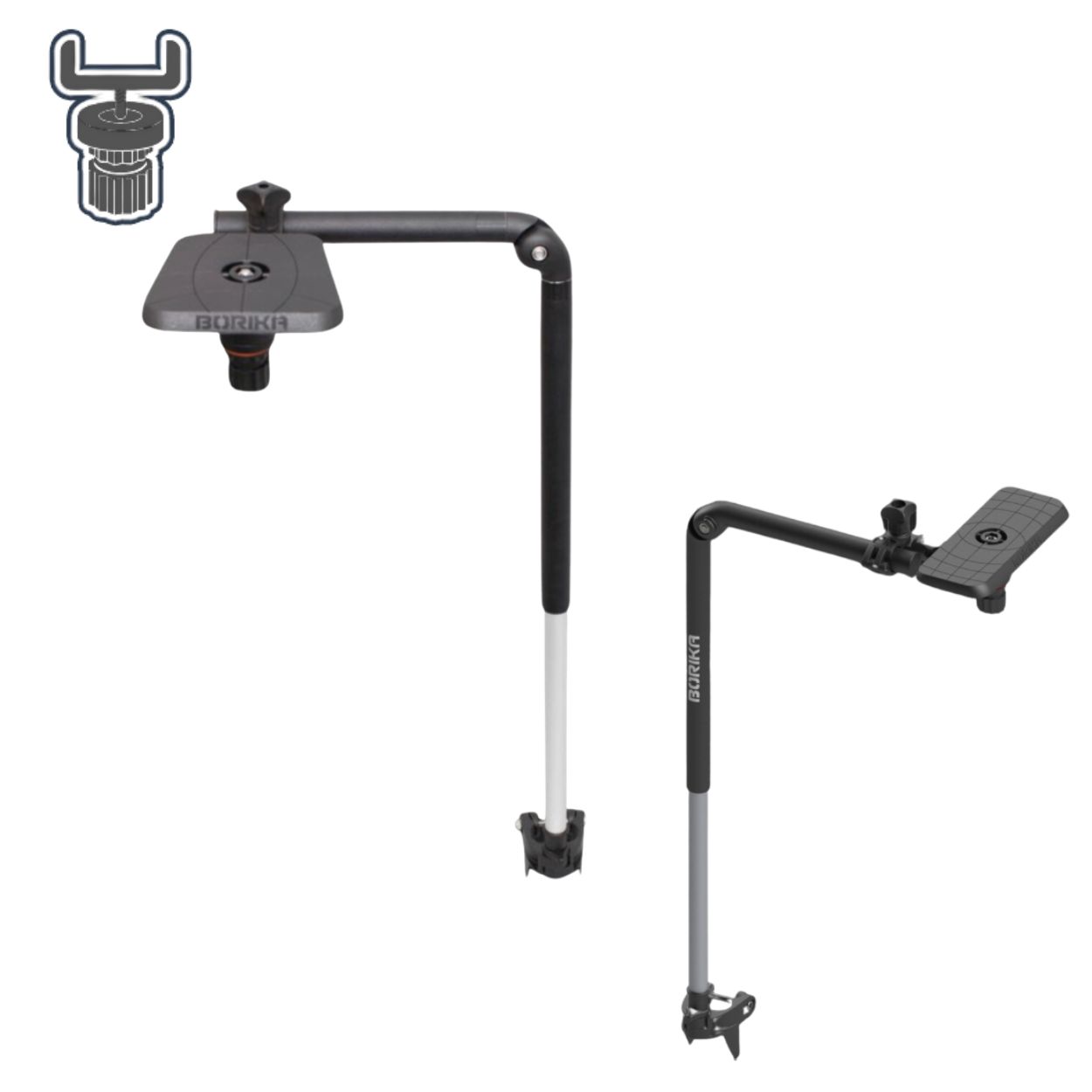 Support échosondeur orientable | Fasten Borika