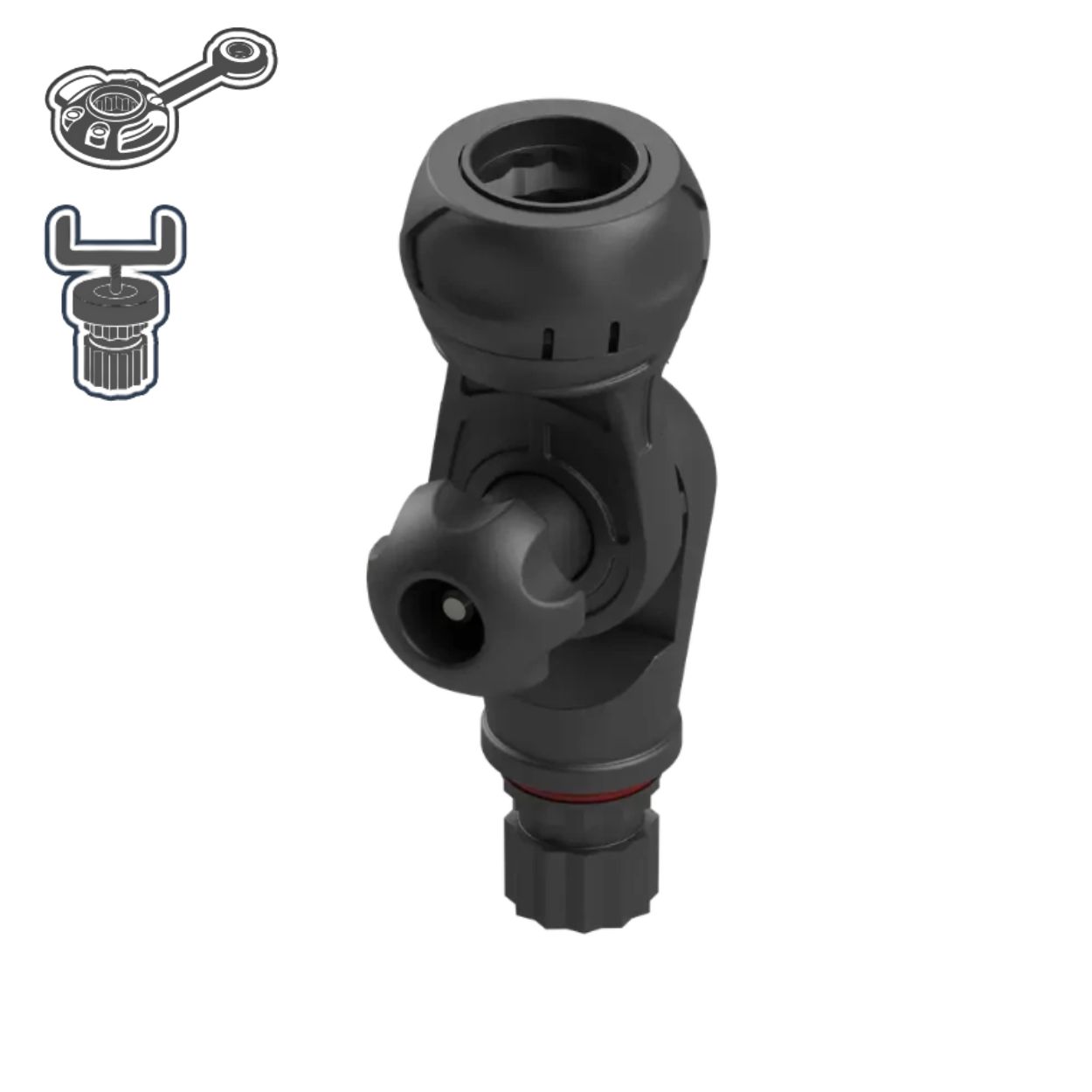 Réhausse inclinable 120mm | Fasten Borika