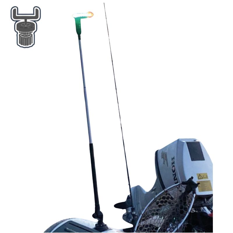 feux de navigation pour bateau avec perche | Fasten Borika