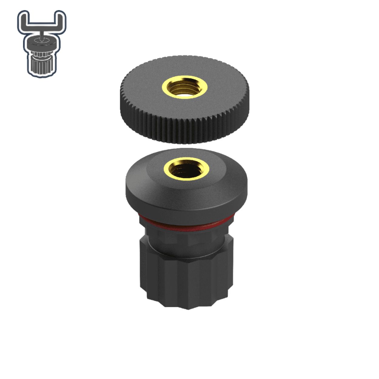 Adaptateur Borika pour recevoir un buzz-bar ou un détecteur | Fasten Borika