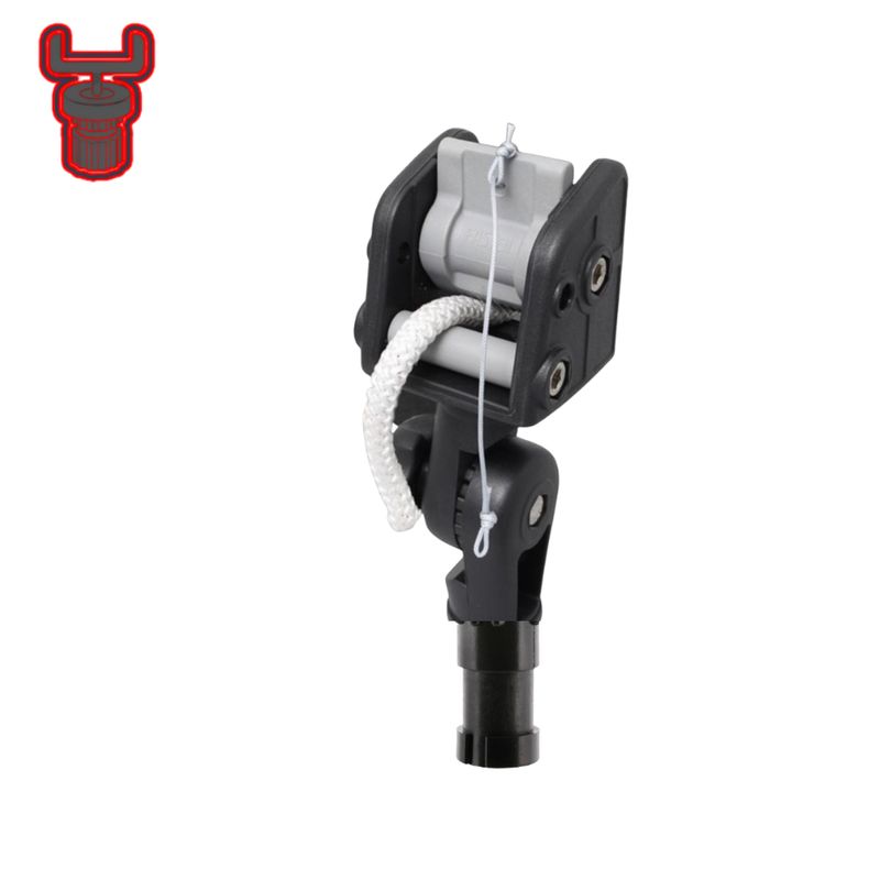 Taquet coinceur inclinable Fasten Borika avec adaptateur de fixation Scotty