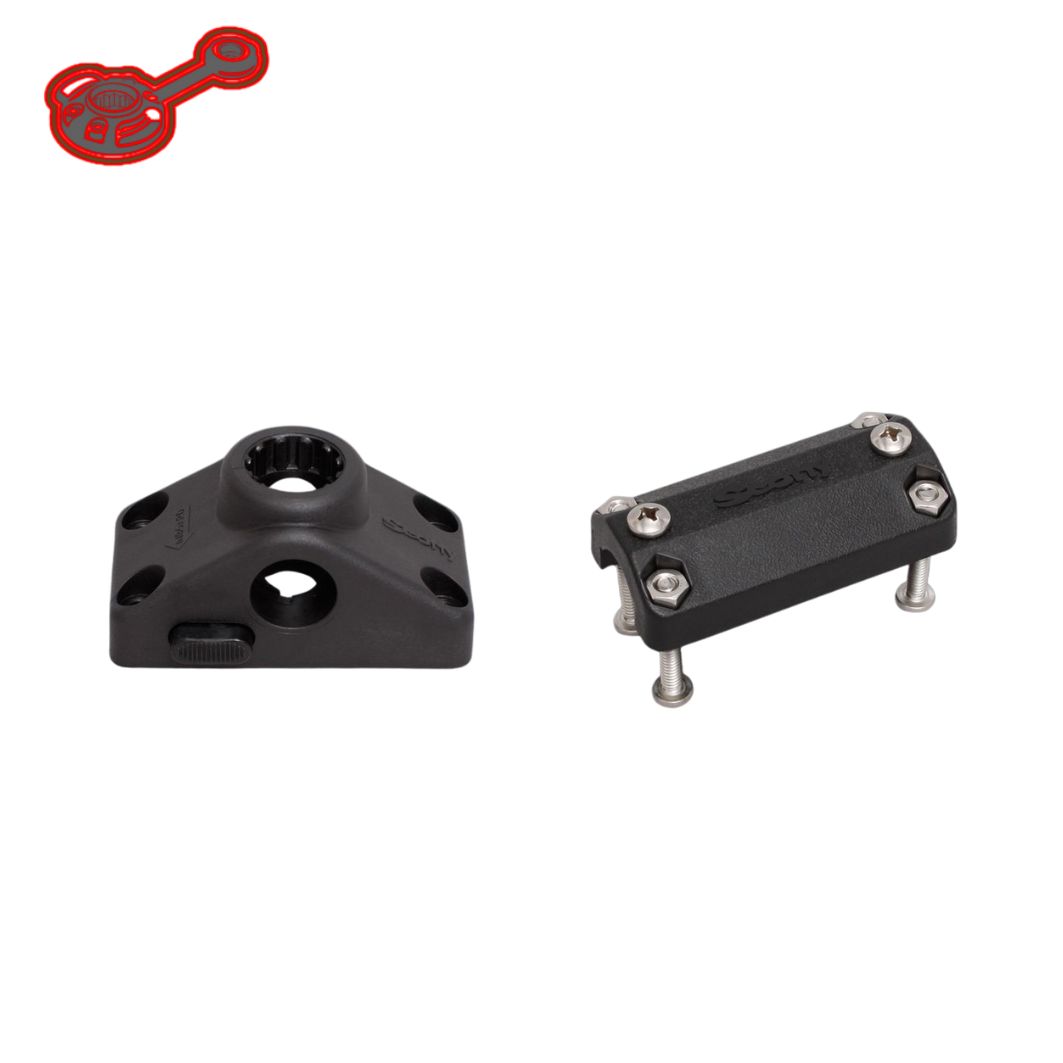 Support de montage 241L + Fixation sur rail (Ø 22-25 mm) | Scotty