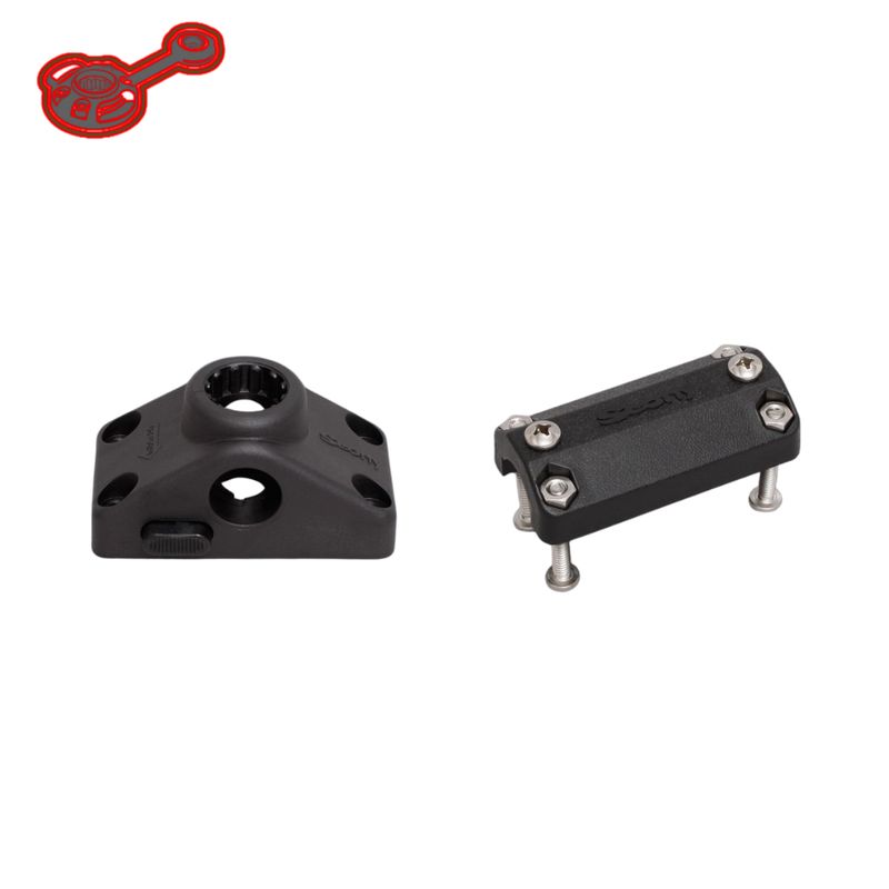 Support de montage 241L + Fixation sur rail (Ø 22-25 mm) | Scotty