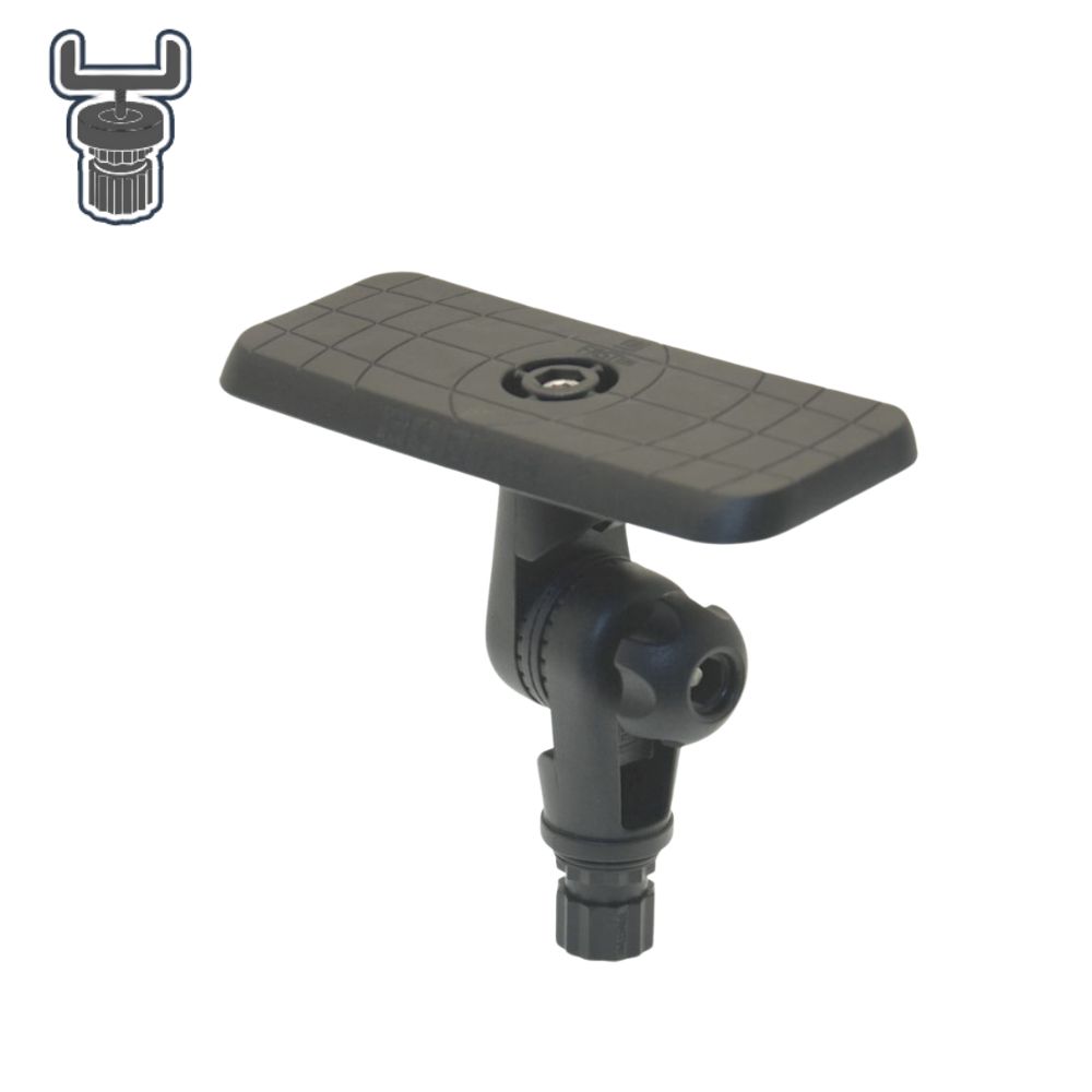 Tablette rectangulaire orientable | Fasten Borika