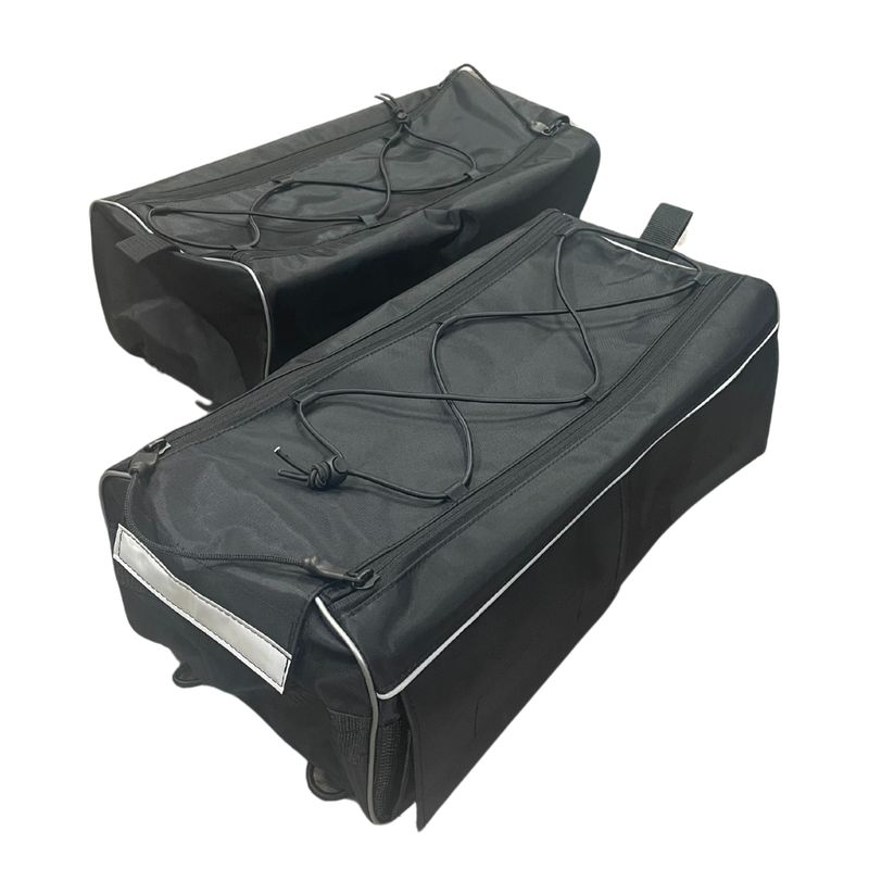 Sacoches tissu à fixer sur flotteur de float tube (colle et pinceau fournis)