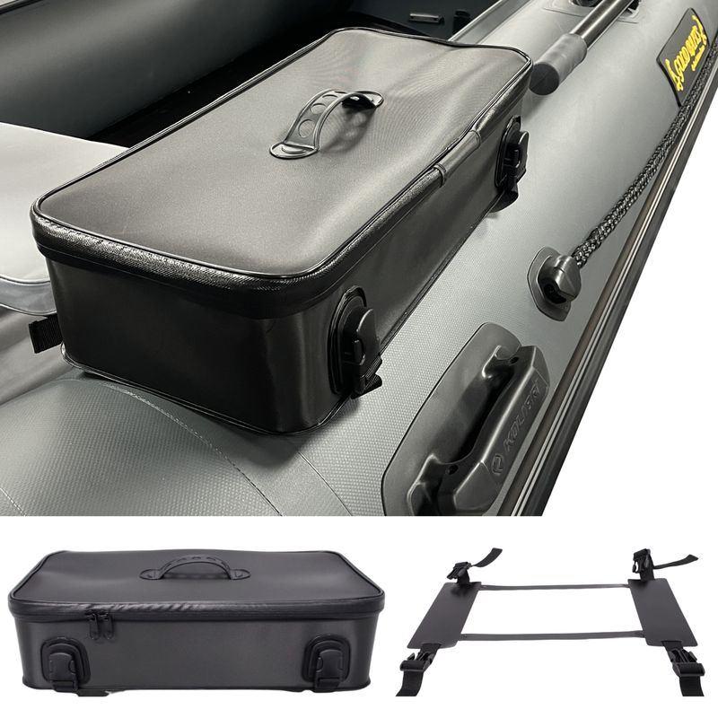 Sac EVA à fixer sur flotteur de bateau pneumatique ou float tube (colle et pinceau fournis)