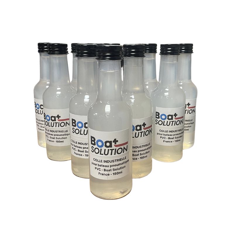 Colle industrielle pour bateau pneumatique PVC - Boat Solution France - 150ml