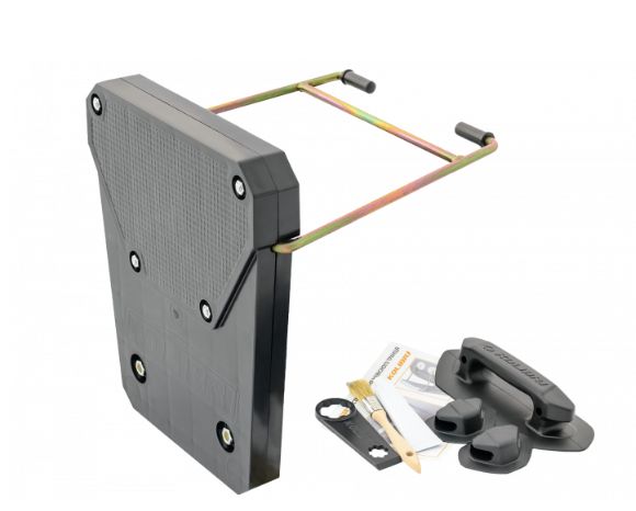 Support moteur pour bateau pneumatique ou float tube