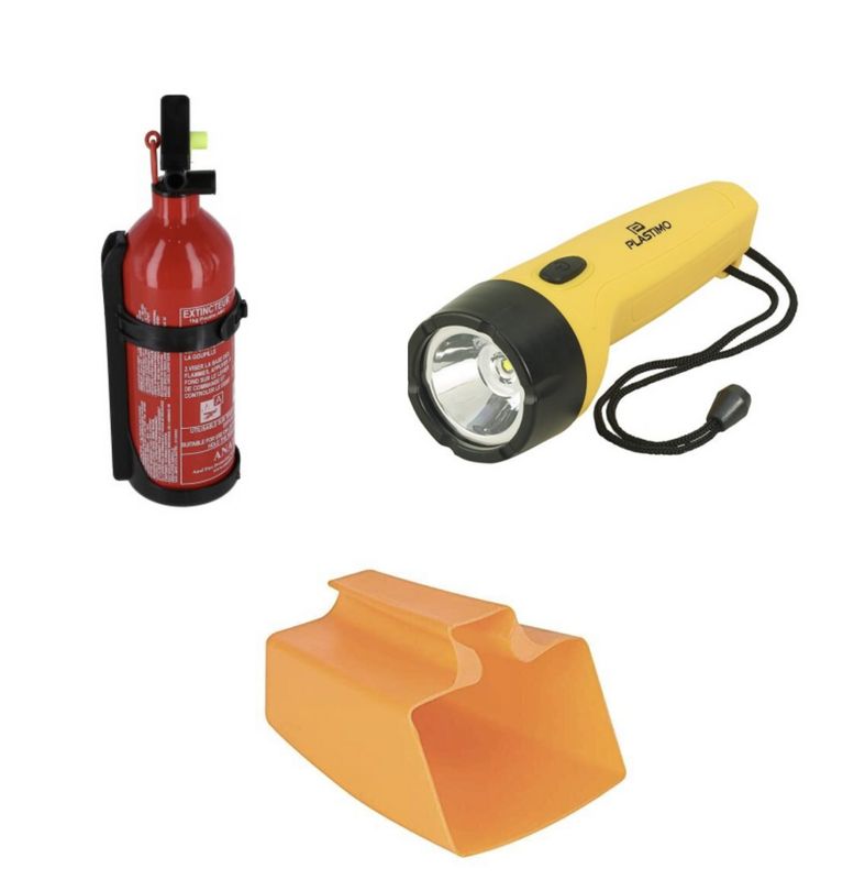 Pack de sécurité obligatoire à bord des navires de plaisance pour la mer