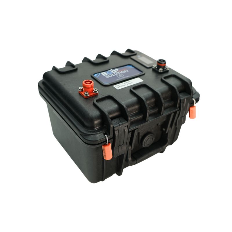 Valise batterie lithium Lifepo4 Boat Solution France 12 V - 50 Ah