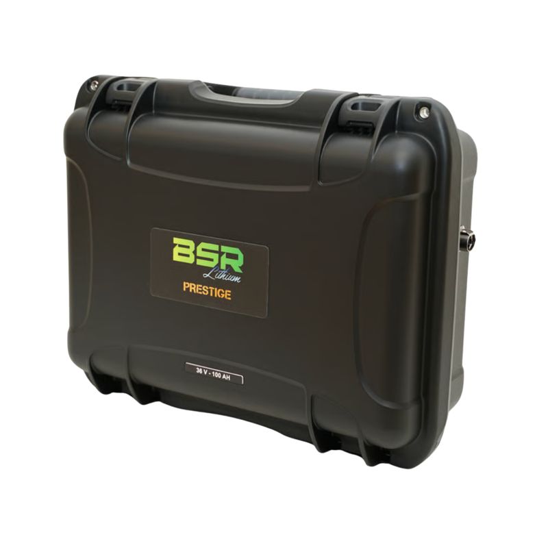 Batterie Lithium BSR Valise PRESTIGE LifePo4 Gen3 36V/100Ah + chargeur non étanche 10A