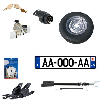 Équipements et accessoires remorque
