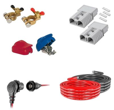 Connexions moteur (cosses, câbles, coupe circuit)