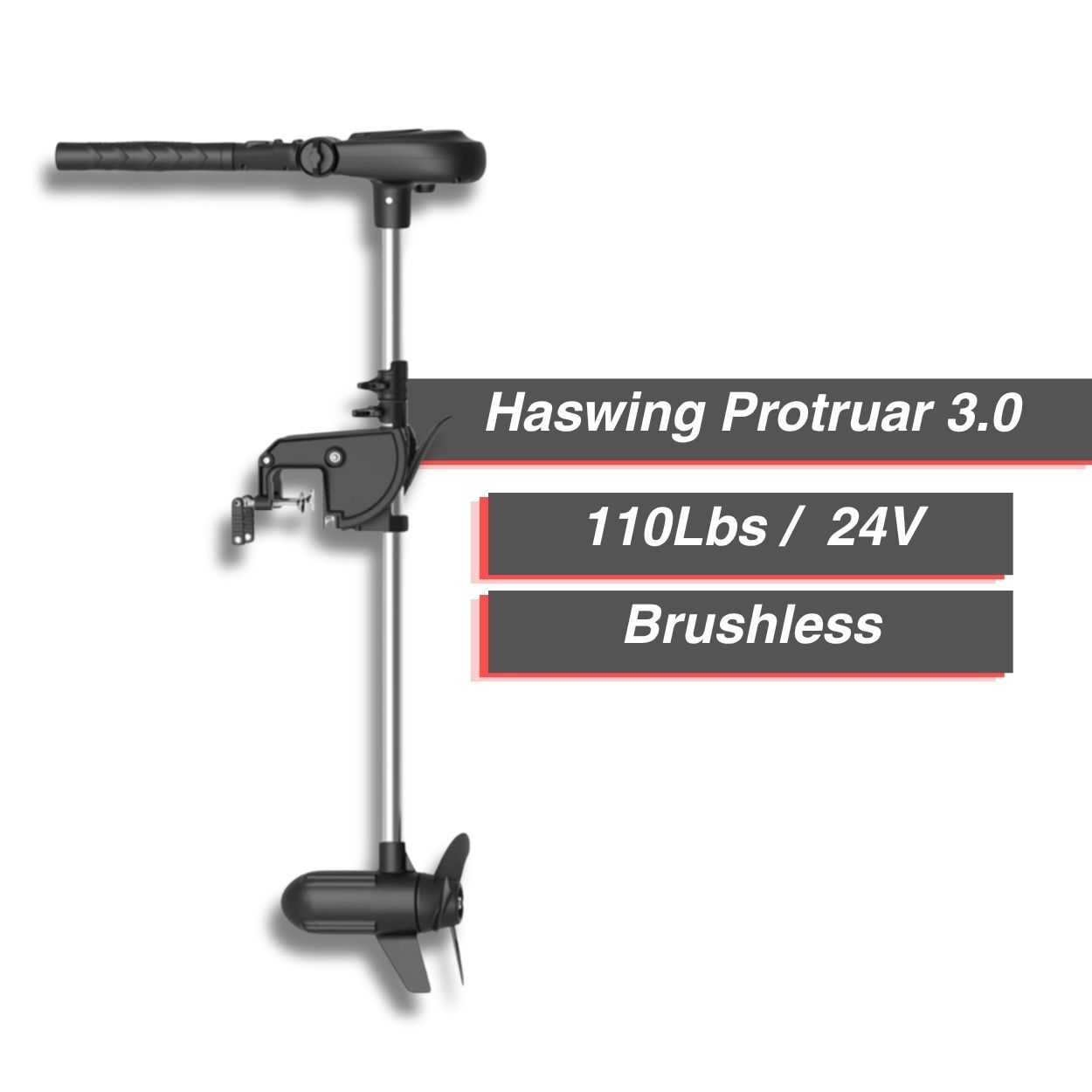 Moteur électrique Haswing Protruar 3.0 - 110 Lbs - 24 V