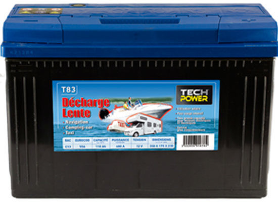 Batterie décharge lente 80 A