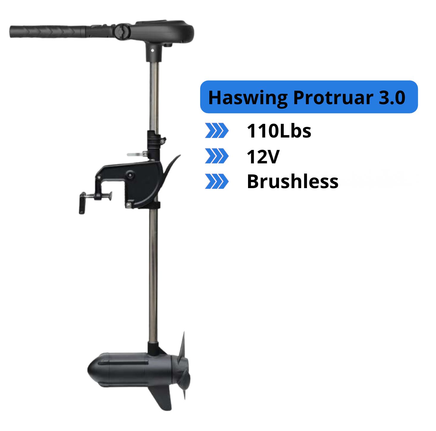 Moteur électrique Haswing Protruar 3.0 - 110 Lbs - 12 V
