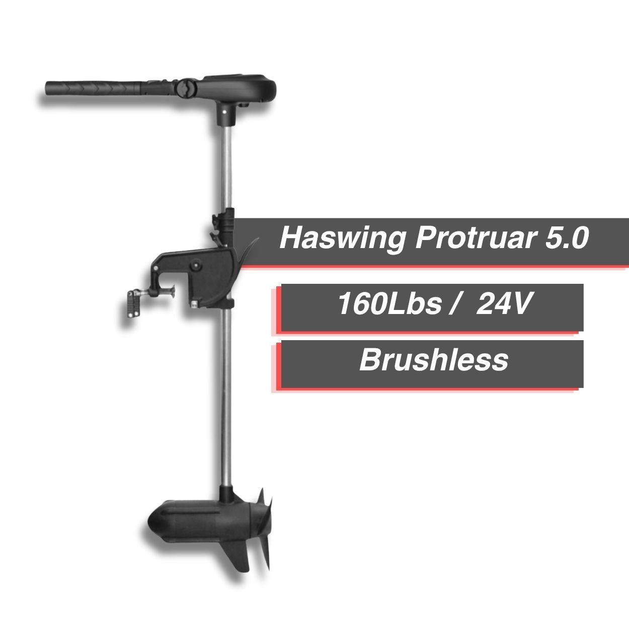 Moteur électrique Haswing Protruar 5.0 - 160 Lbs - 24 V