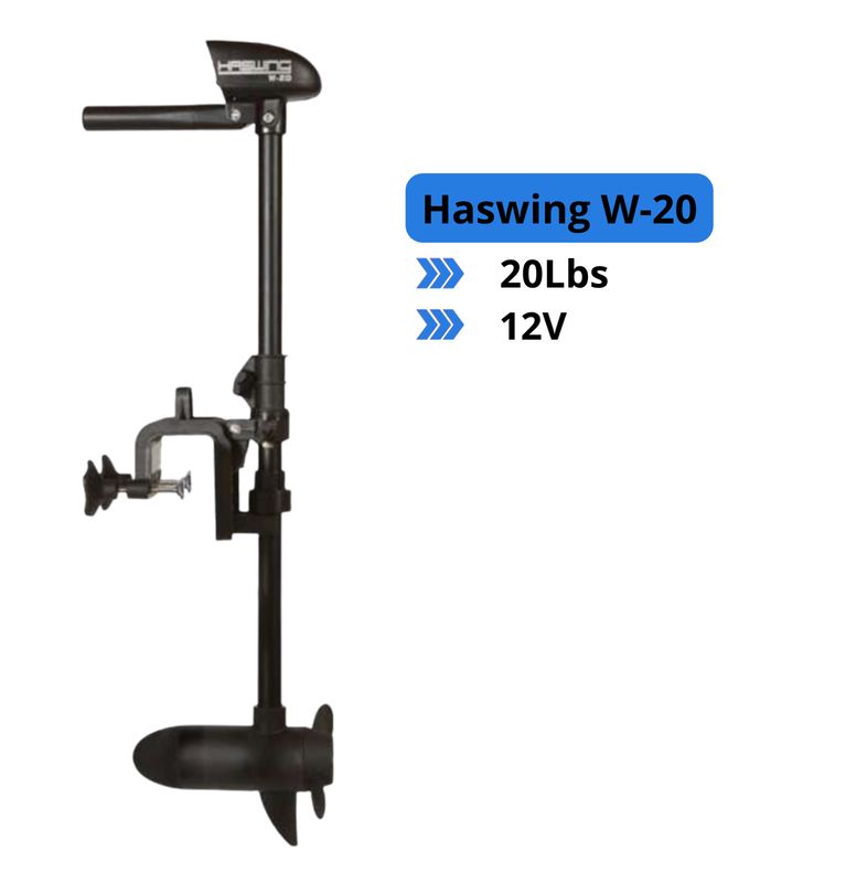 Moteur Electrique Haswing W-20 - 20 Lbs - 12 V