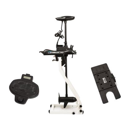 Pack Moteur électrique Haswing Cayman B - 55 Lbs - 12 V - arbre 137 - avec plaque quick release + commande à pédale