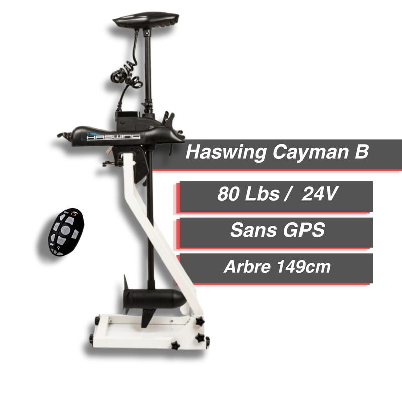 Moteur électrique Haswing Cayman B - 80 Lbs - 24 V