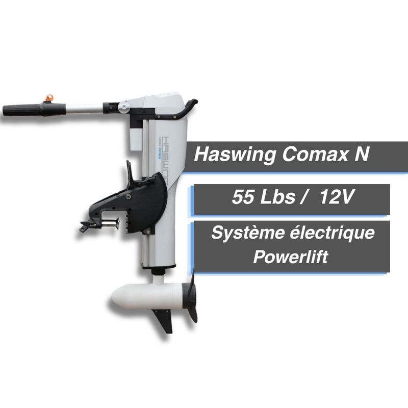 Moteur électrique Haswing Comax N - 55 LBS - 12V