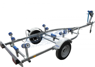 Remorque bateau pour semi-rigide CBS M0340