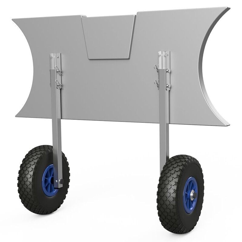 Roues de halage increvables et de mise à l'eau relevables 260