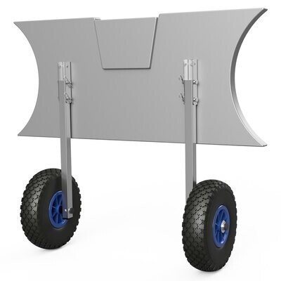 Roues de halage increvables et de mise à l'eau relevables 260