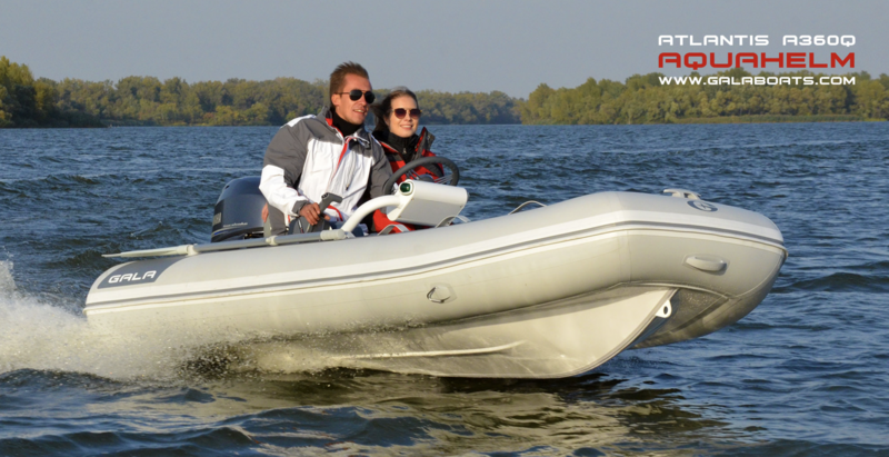 Bateau semi-rigide GALA Atlantis Aquahelm 330Q