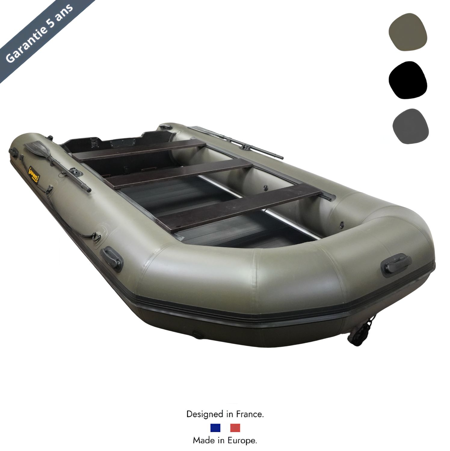 Bateau pneumatique 400 Pro Fisher 2.0 Extra Large | Gold Baits