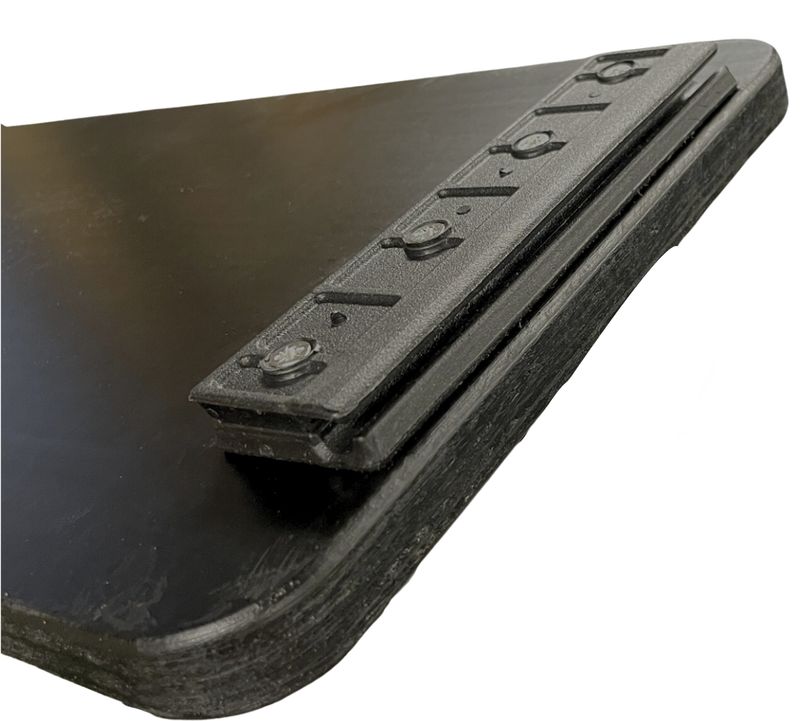Paire de rails de banc