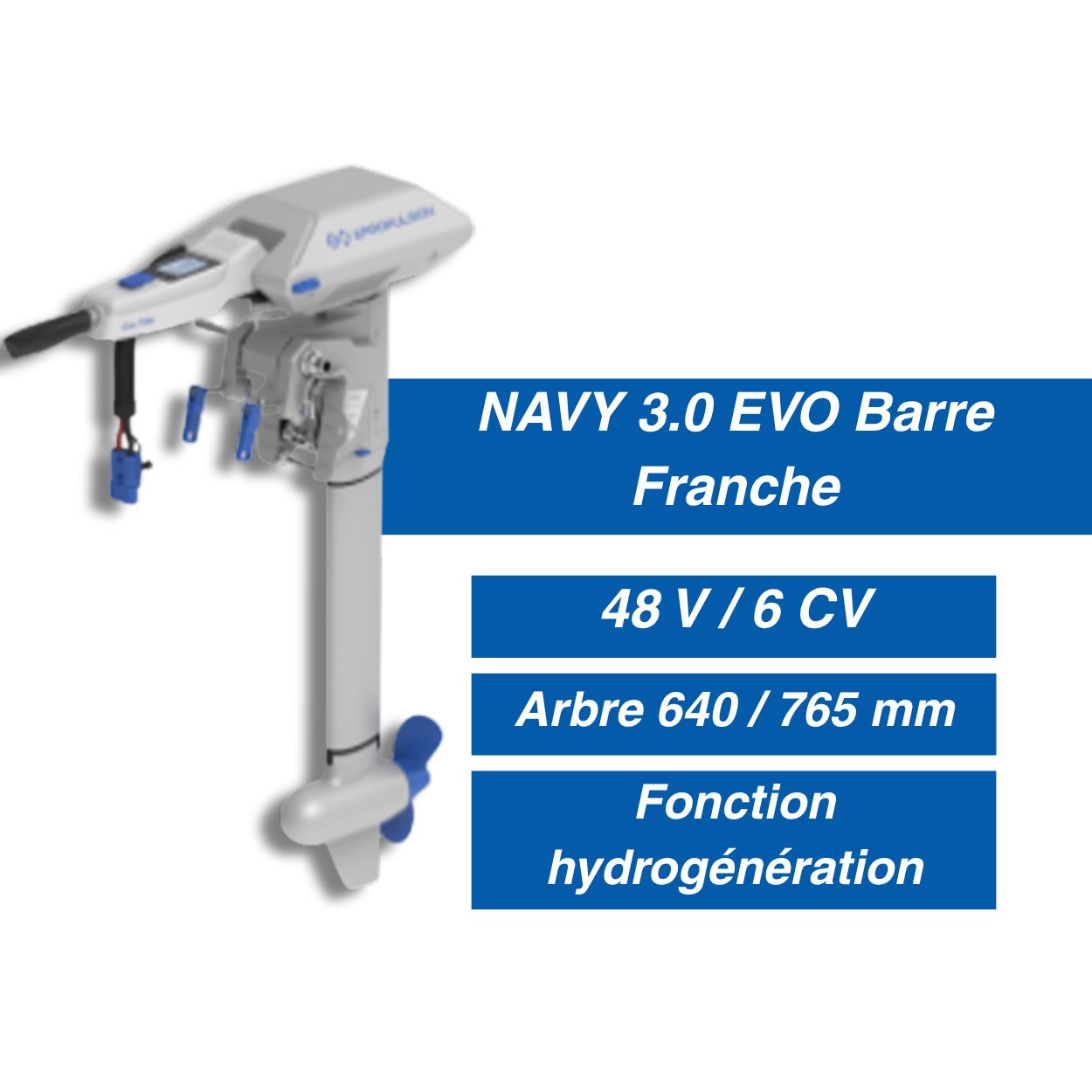 Moteur Epropulsion NAVY 3.0 EVO à barre franche