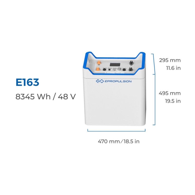 Batterie ePropulsion lithium LiFePO4 E-Series E163