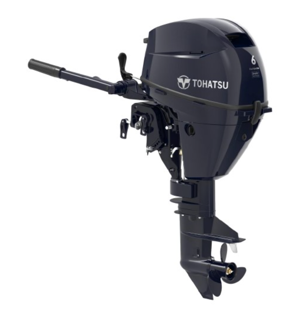 Moteur thermique TOHATSU 9,9 CV - 4T - barre franche