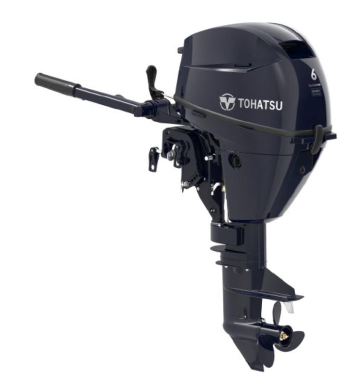 Moteur thermique TOHATSU 9,9 CV - 4T - barre franche