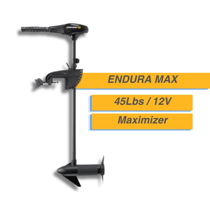 Moteur électrique Minn Kota Endura Max - 45 Lbs - 12 V Maximizer
