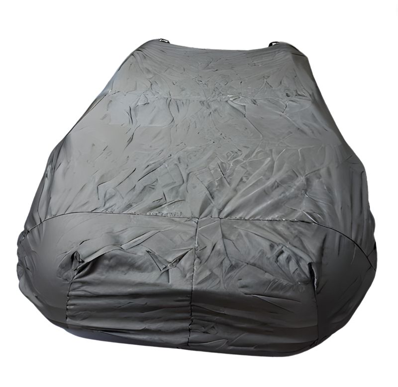 Bâche protection Grise pour bateau pneumatique Pro Fisher