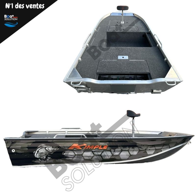 Barque KIMPLE Hunter 395 MS | Finition kit deco