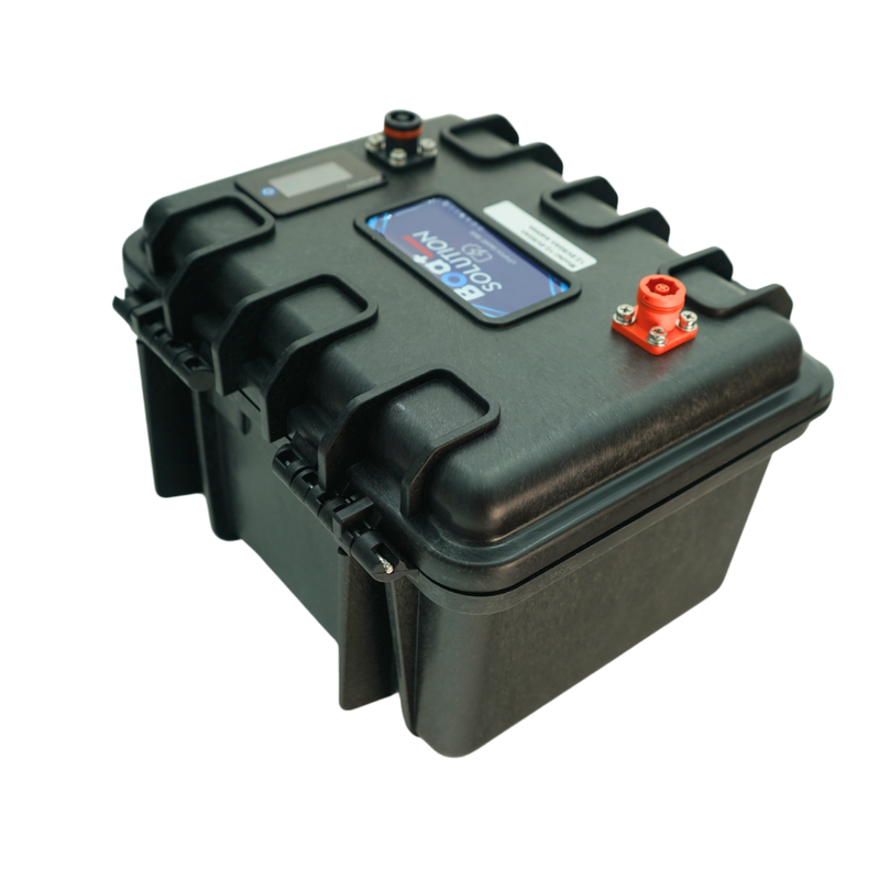 Valise batterie lithium Lifepo4 Boat Solution France 12 V - 50 Ah
