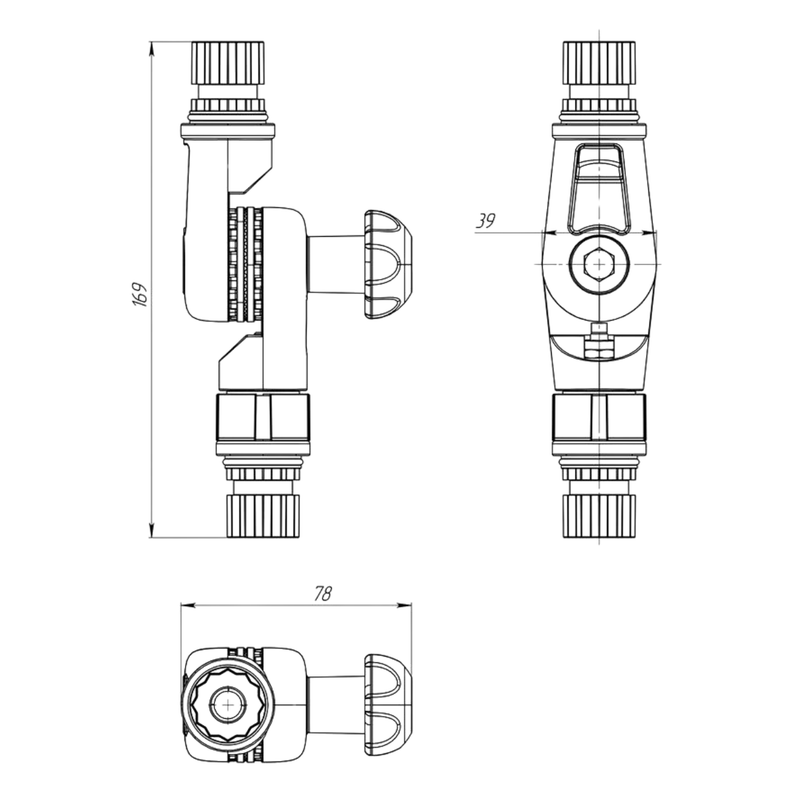 Adaptateur rehausse mâle/mâle | Fasten Borika