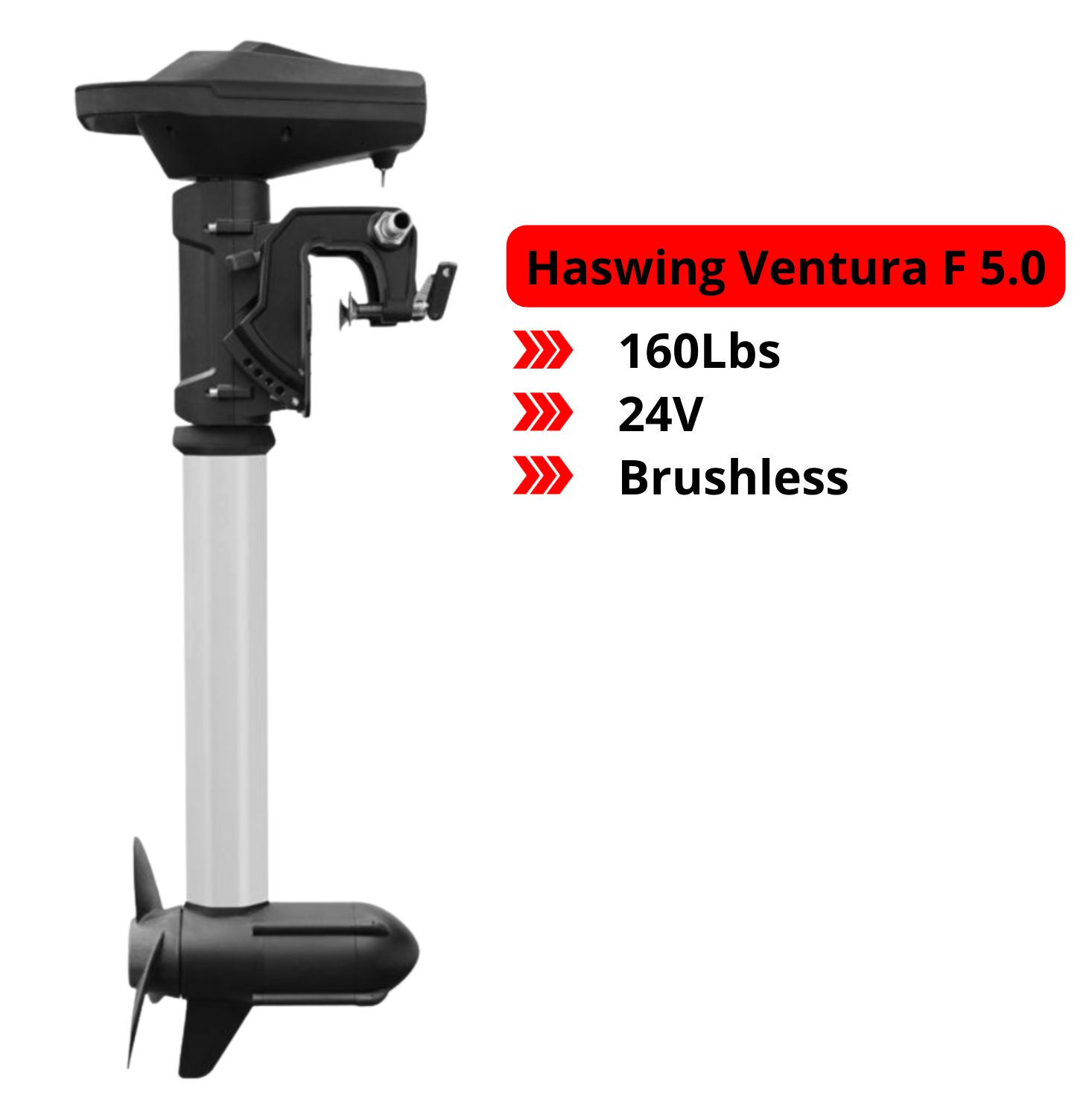 Moteur électrique Haswing Ventura F 5.0 - 160Lbs - 24V