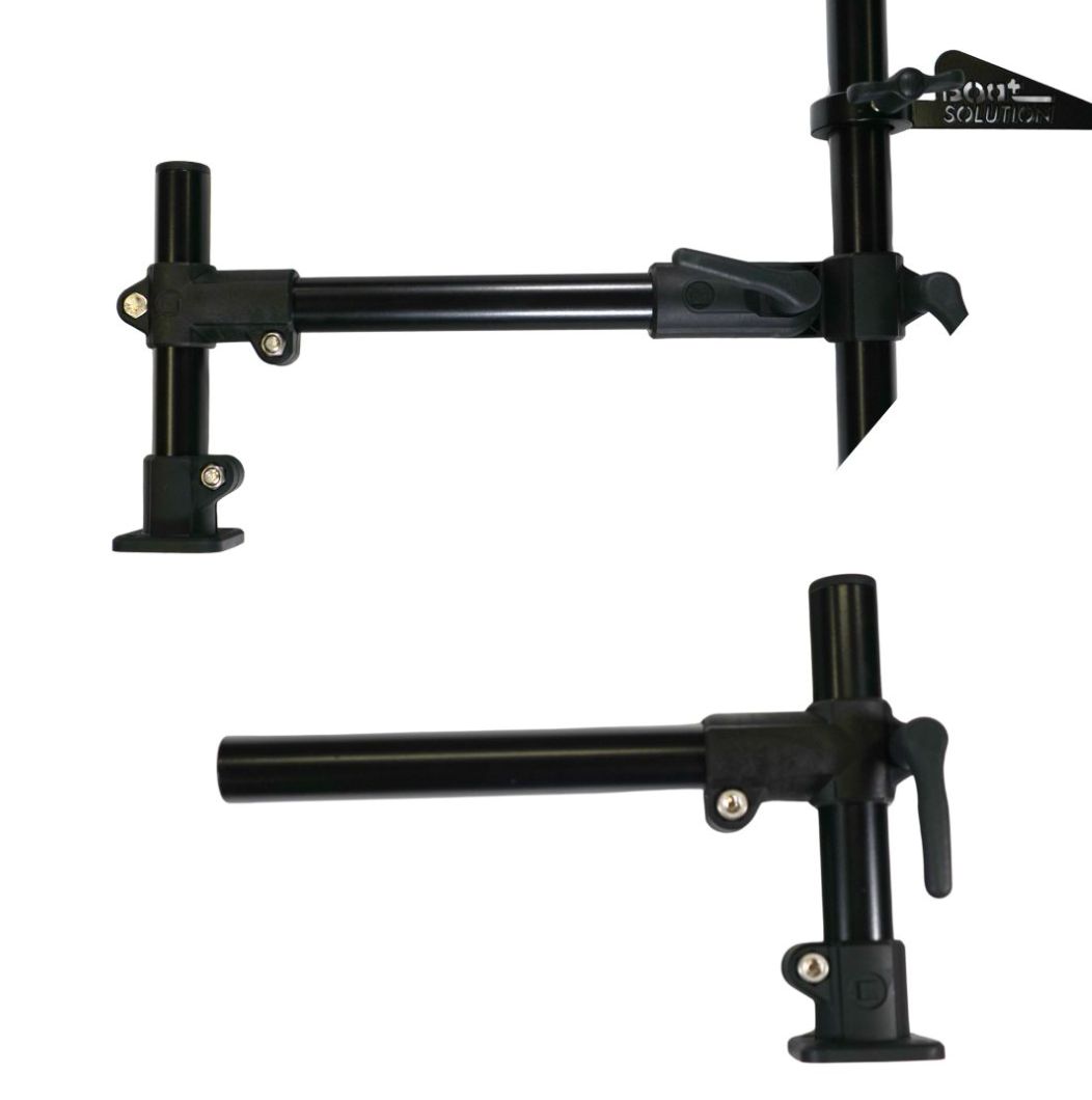 fixation perche live boat solution sur barque rigide