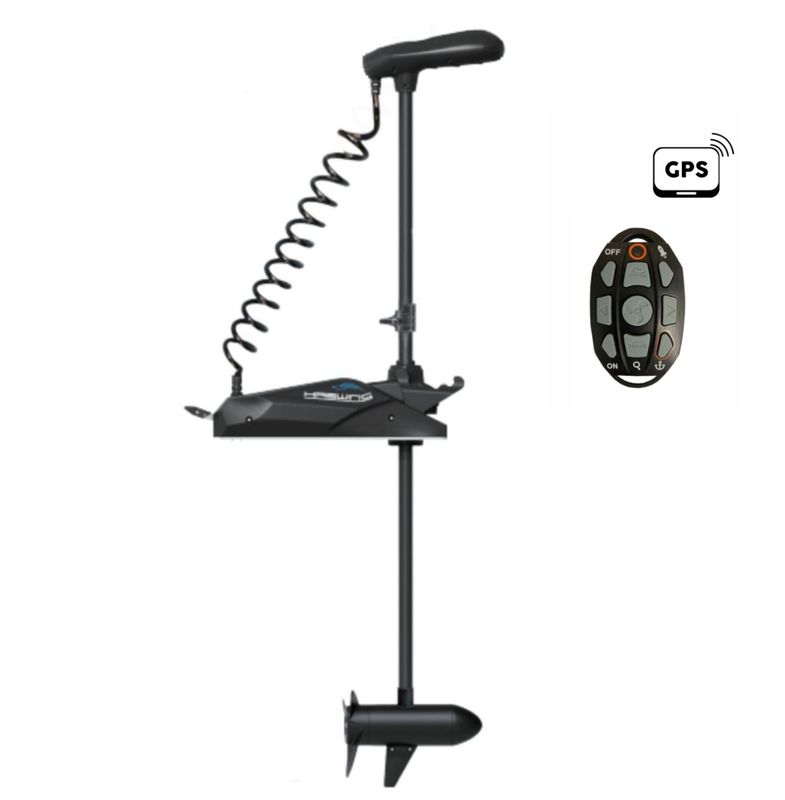 Moteur électrique HASWING Cayman-B 55 LBS - GPS -Version 1.6 137 cm - Noir