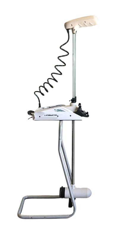 Moteur électrique HASWING Cayman-B 55 LBS - GPS -Version 1.6 137 cm - Blanc